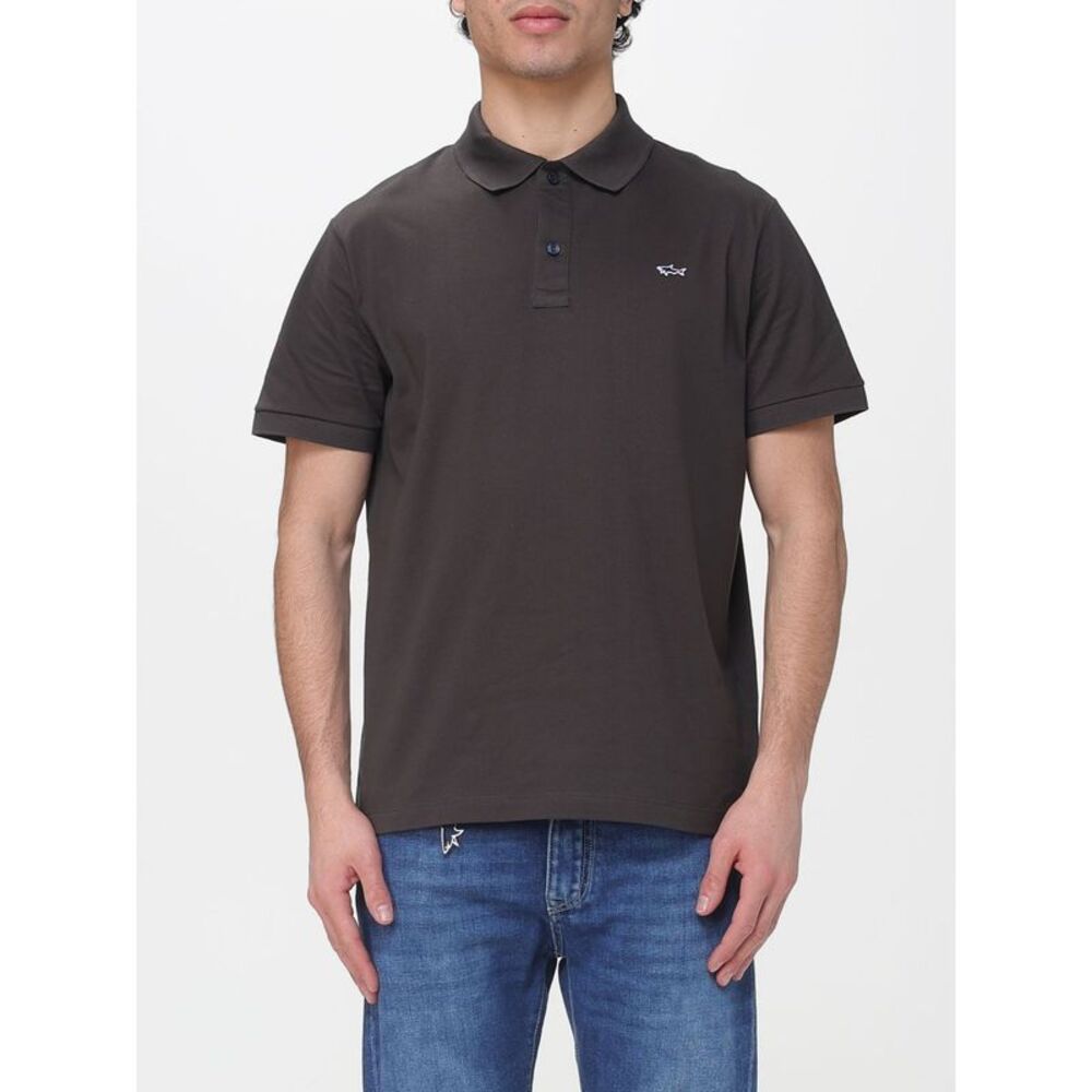 Paul & Shark Polo Shirt Men Brown